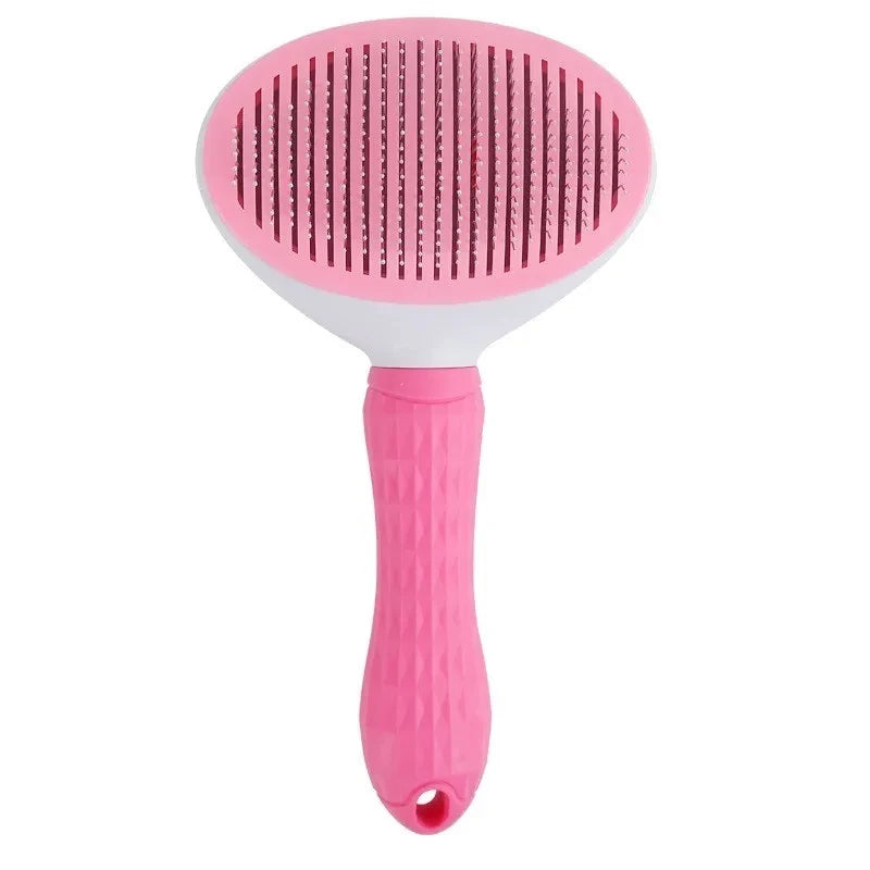 Peine Autolimpiable para Perros y Gatos – Elimina el Pelo con un Click
